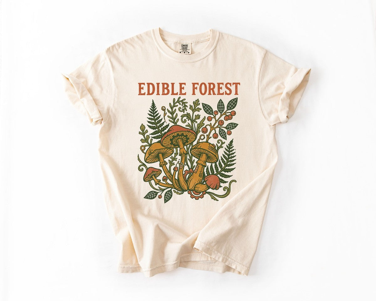 Edible Forest Tee - Ivory