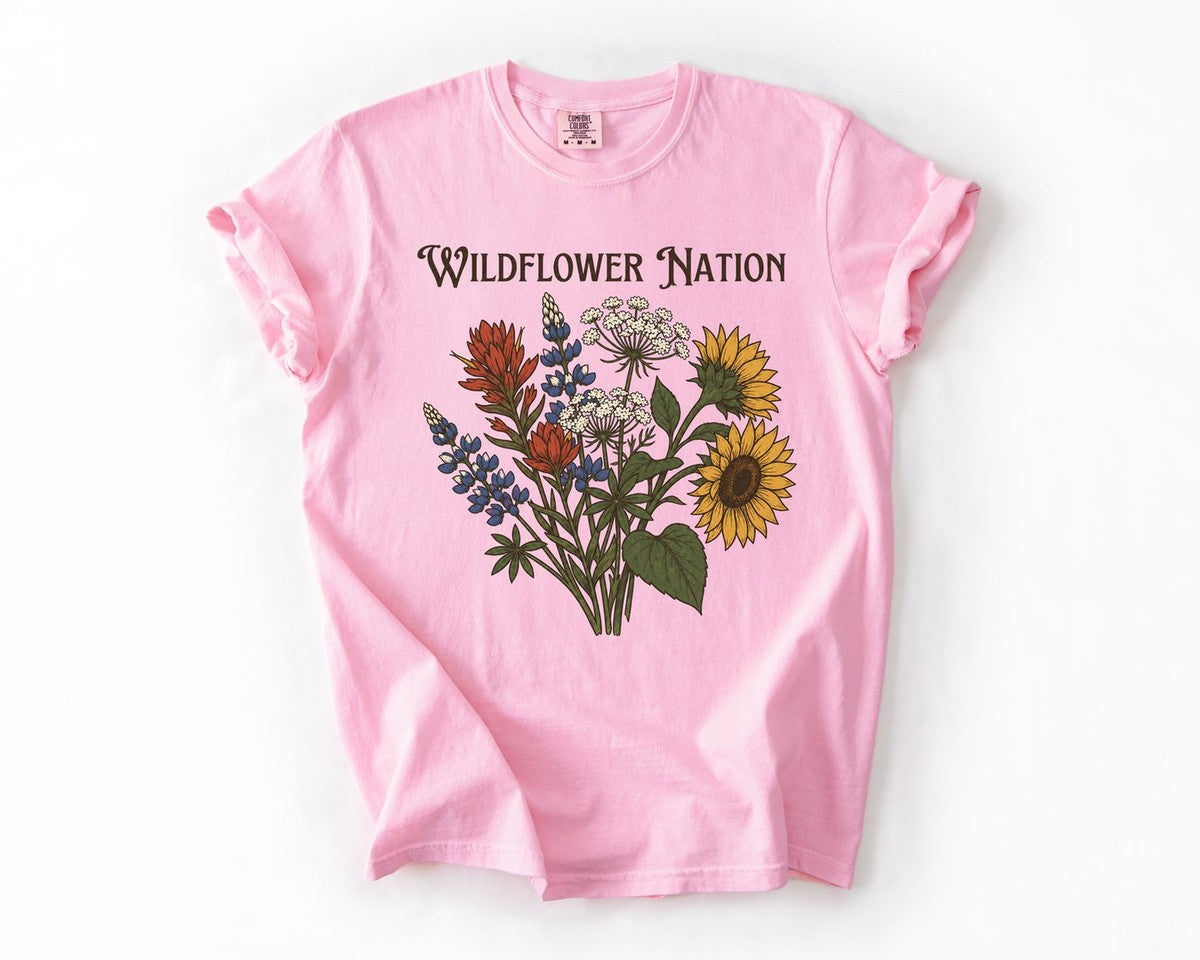 Wildflower Nation Tee - Blossom