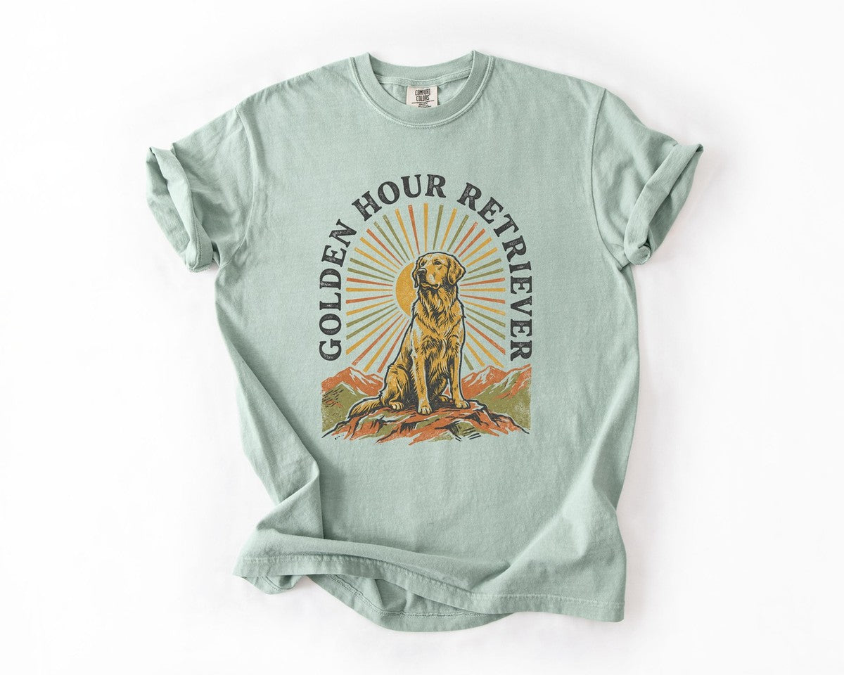Golden Hour Retriever Tee - Bay