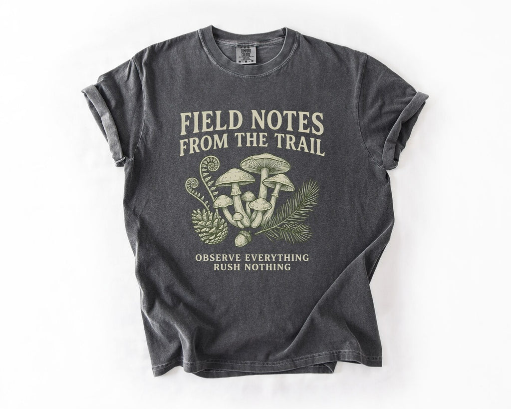 Field Notes from the Trails T‑Shirt - Pepper