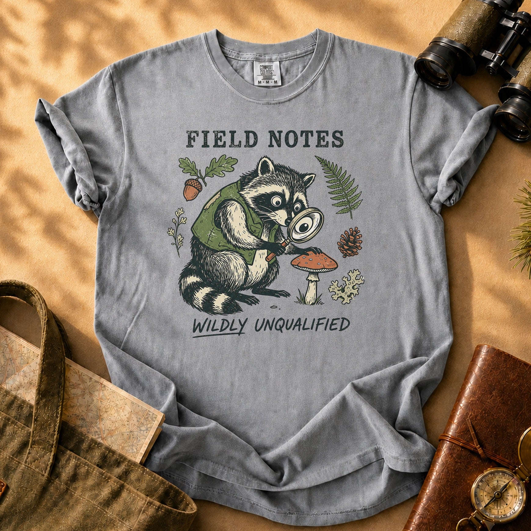 Field Notes Raccoon Tee - Grey