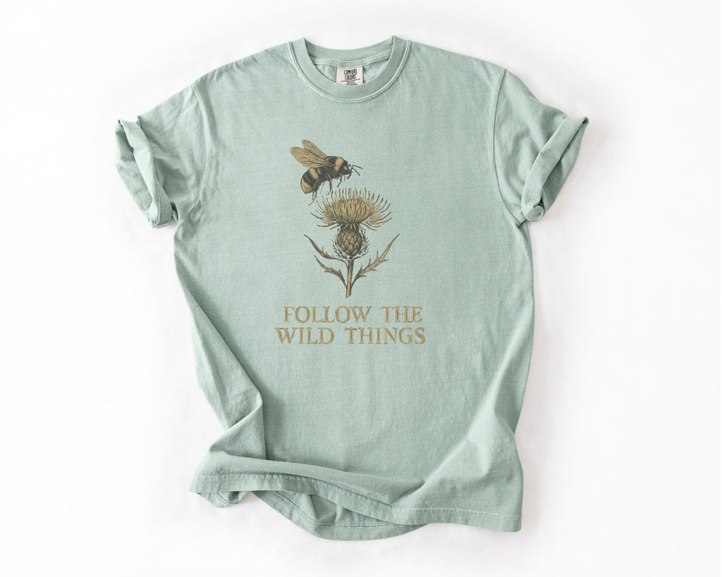 Follow the Wild Things T-Shirt - Bay