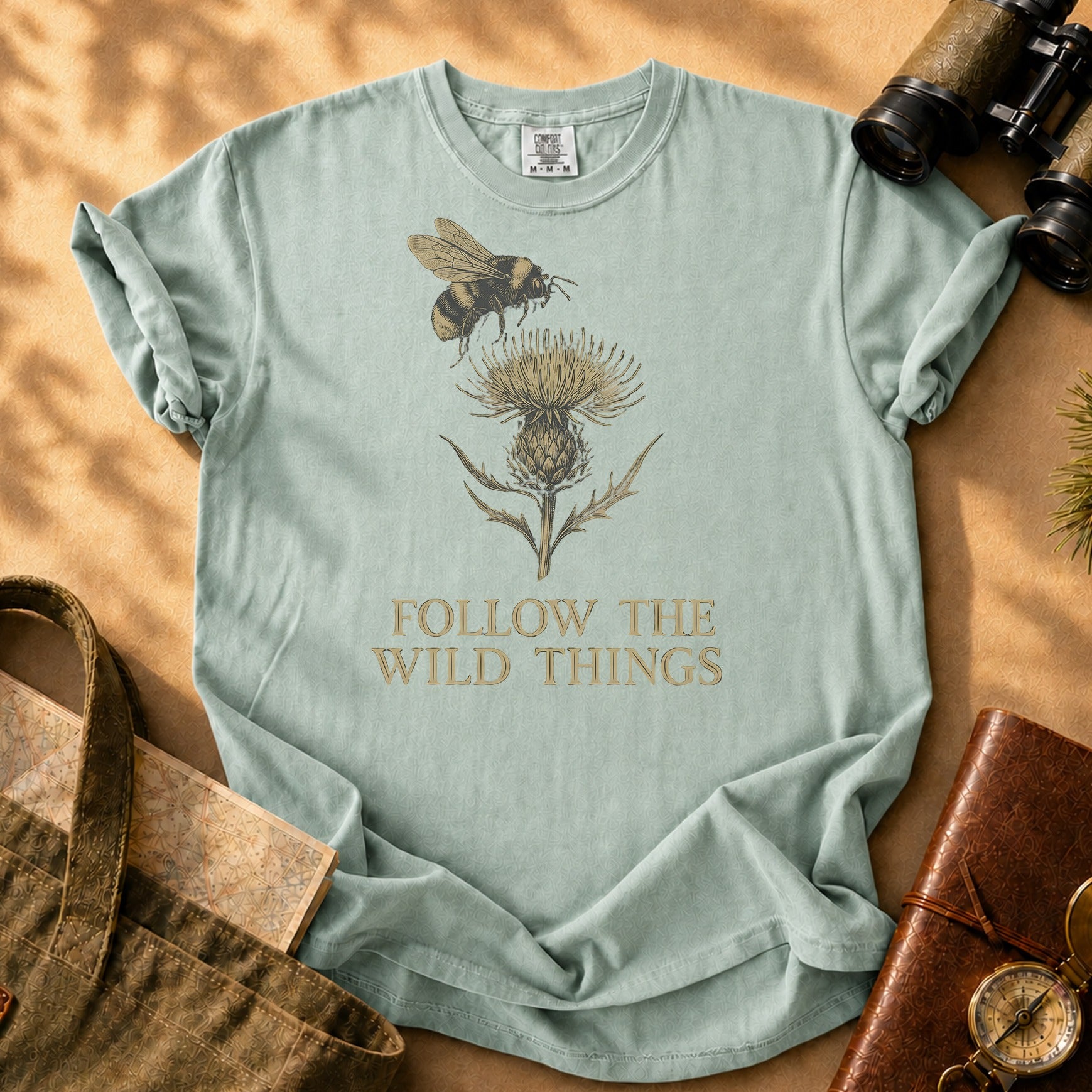 Follow the Wild Things Tee - Bay