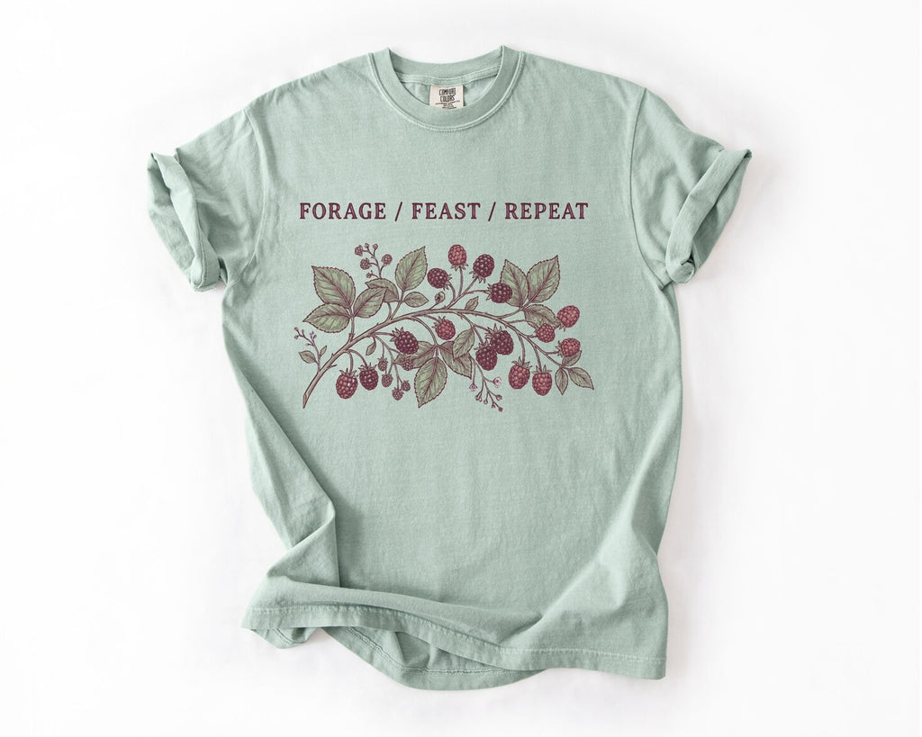 Forage Feast Repeat T-Shirt - Bay