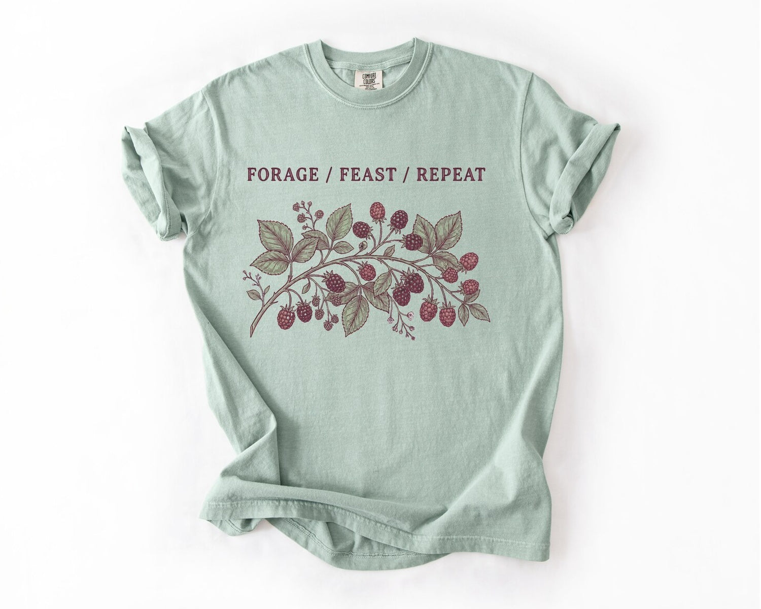 Forage Feast Repeat T-Shirt - Bay