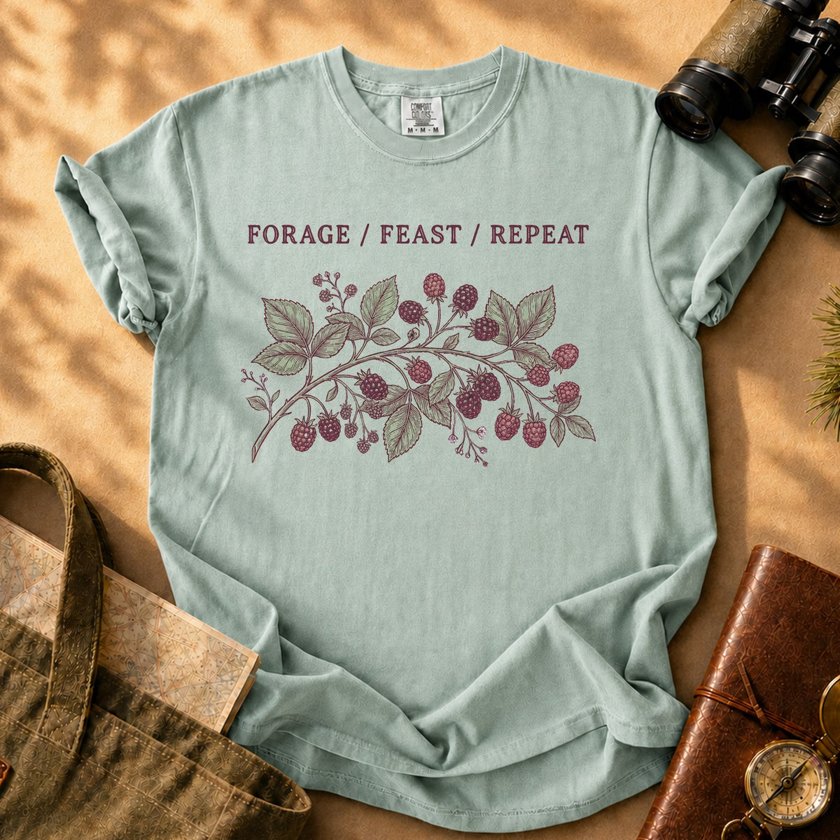 Forage Feast Repeat Tee - Bay