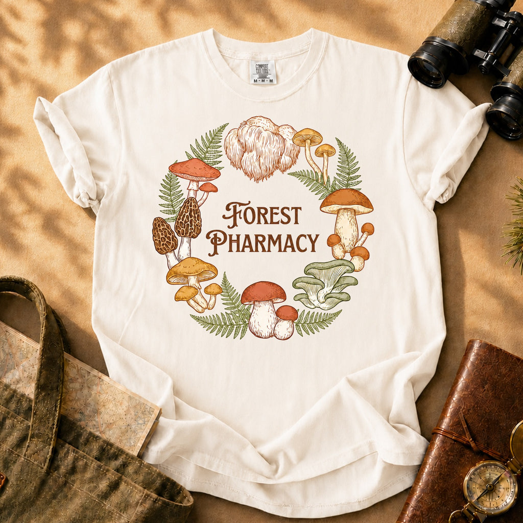 Forest Pharmacy Tee - Ivory