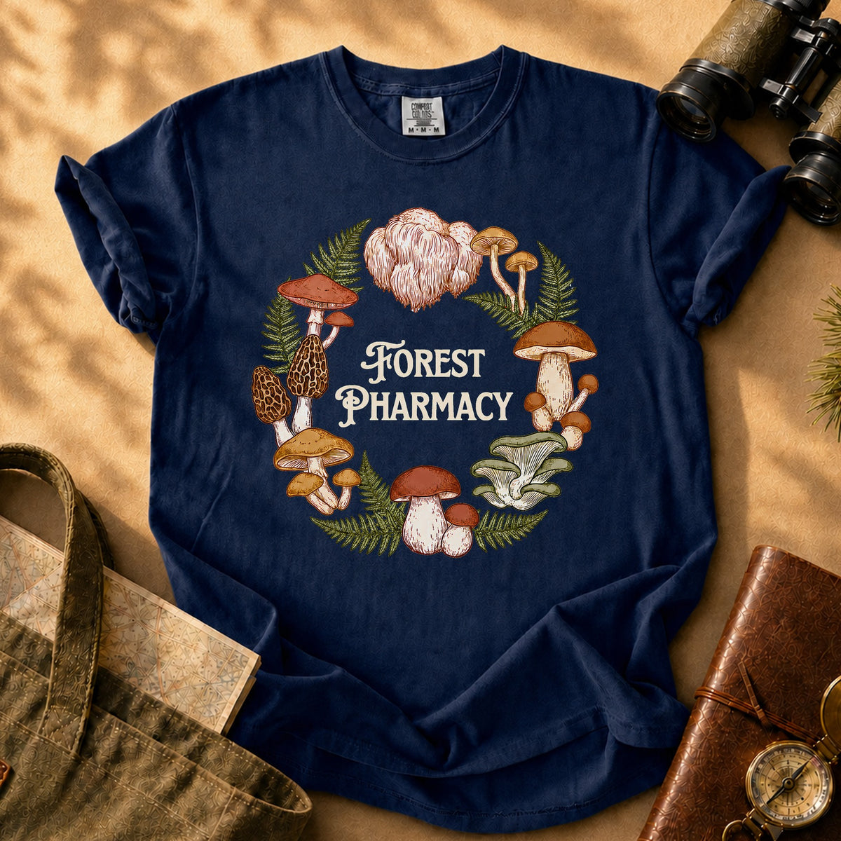 Forest Pharmacy Tee - True Navy