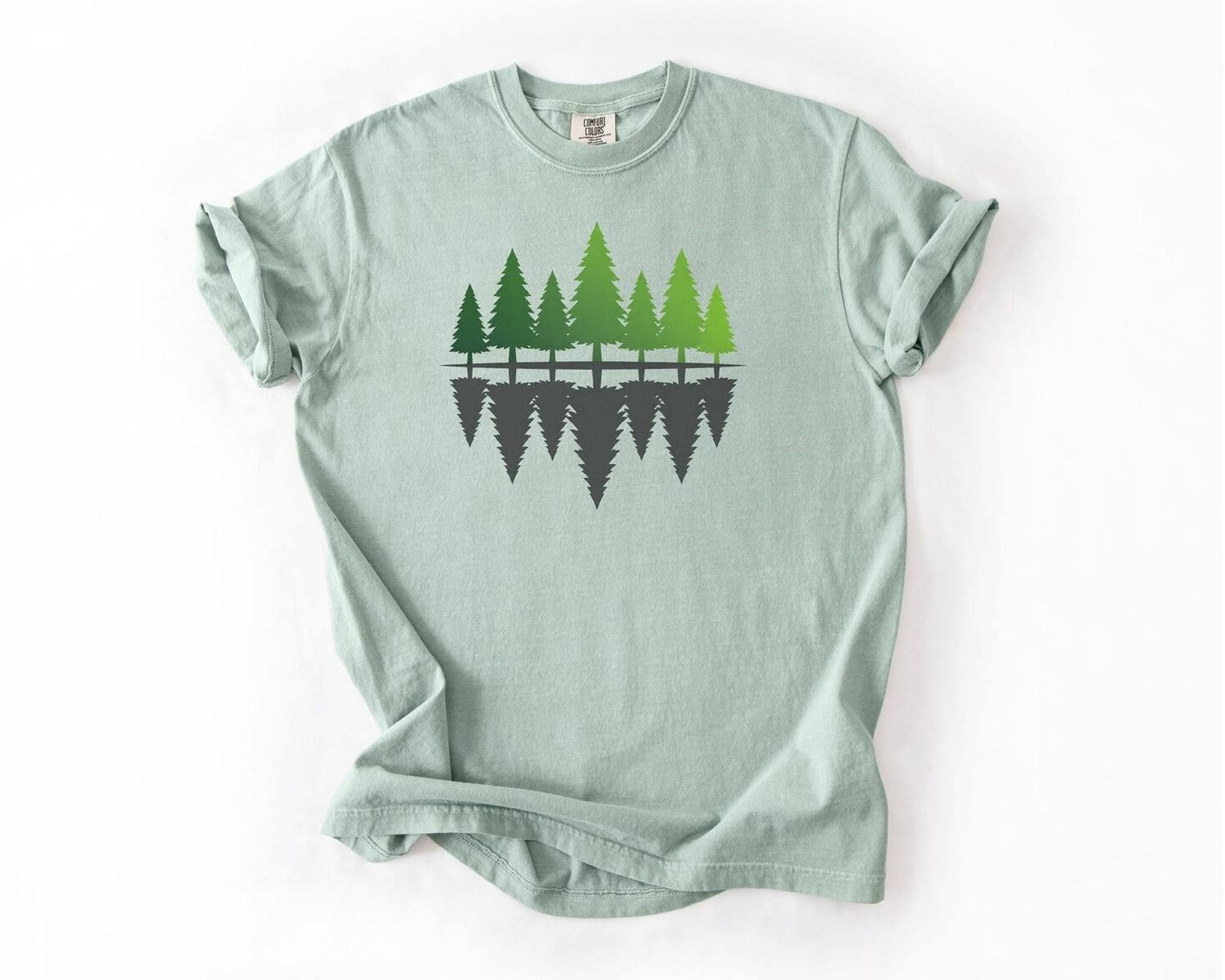 Forest Reflection T-Shirt - Bay
