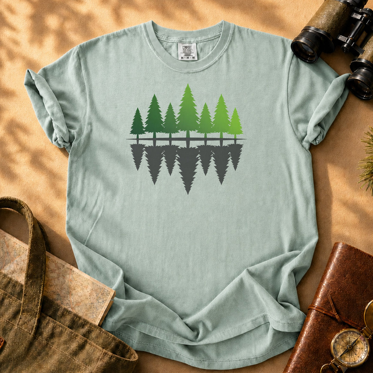 Forest Reflection Tee - Bay
