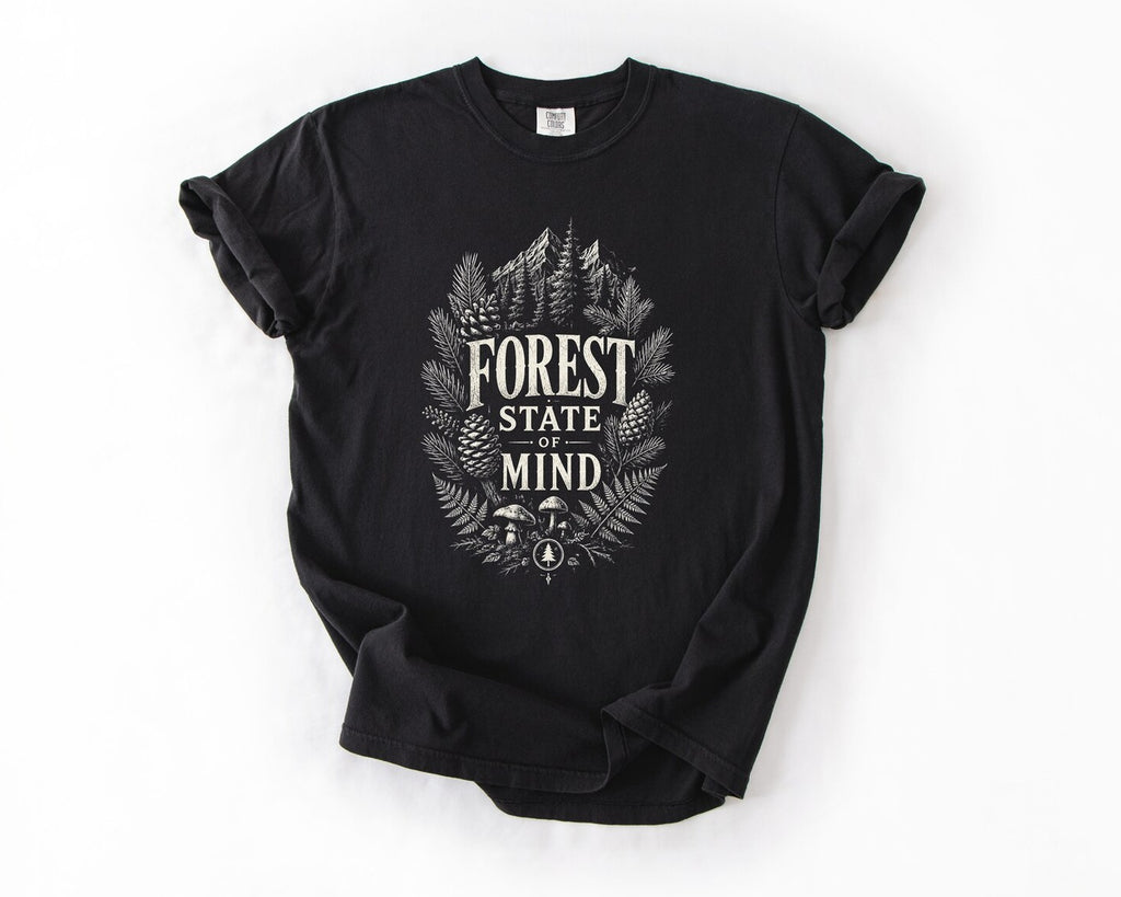 Forest State of Mind T-Shirt - Black