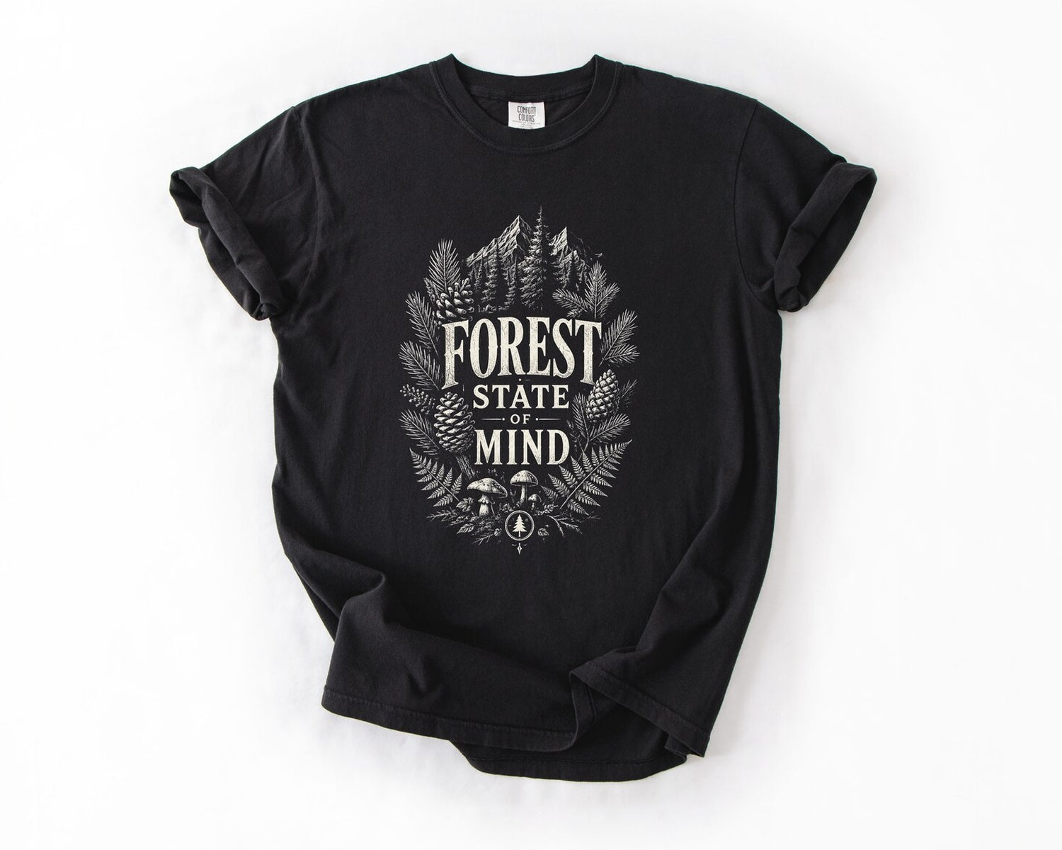 Forest State of Mind T-Shirt - Black