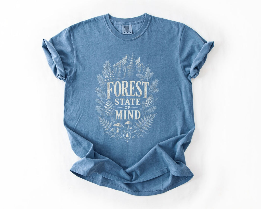 Forest State of Mind T-Shirt - Blue Jean