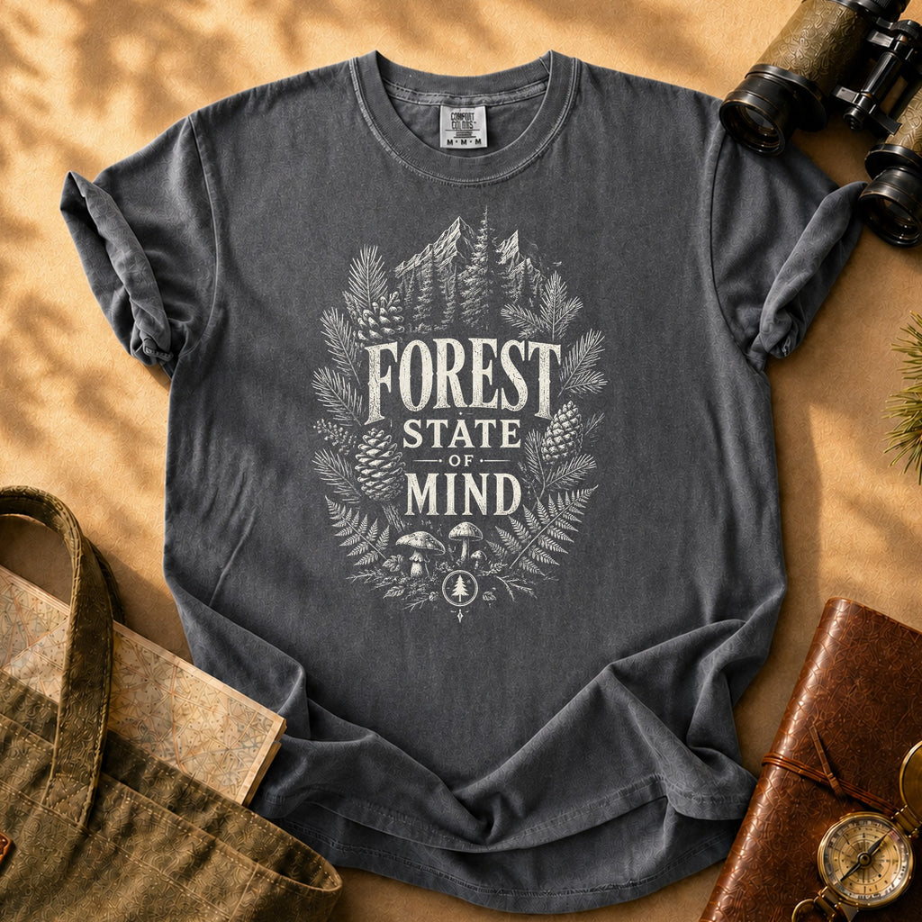 Forest State of Mind Tee - Pepper