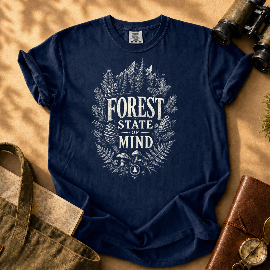 Forest State of Mind Tee - True Navy