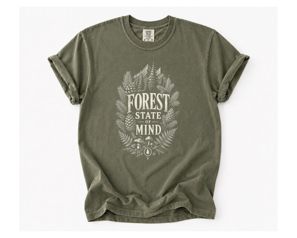 Forest State of Mind T-Shirt - Sage