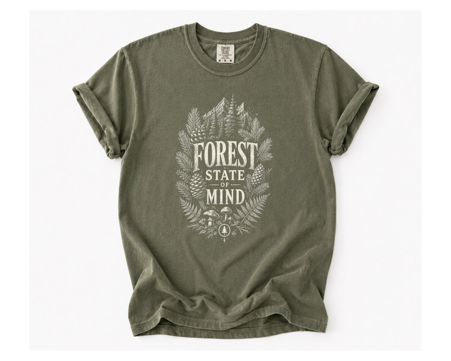 Forest State of Mind T-Shirt - Sage