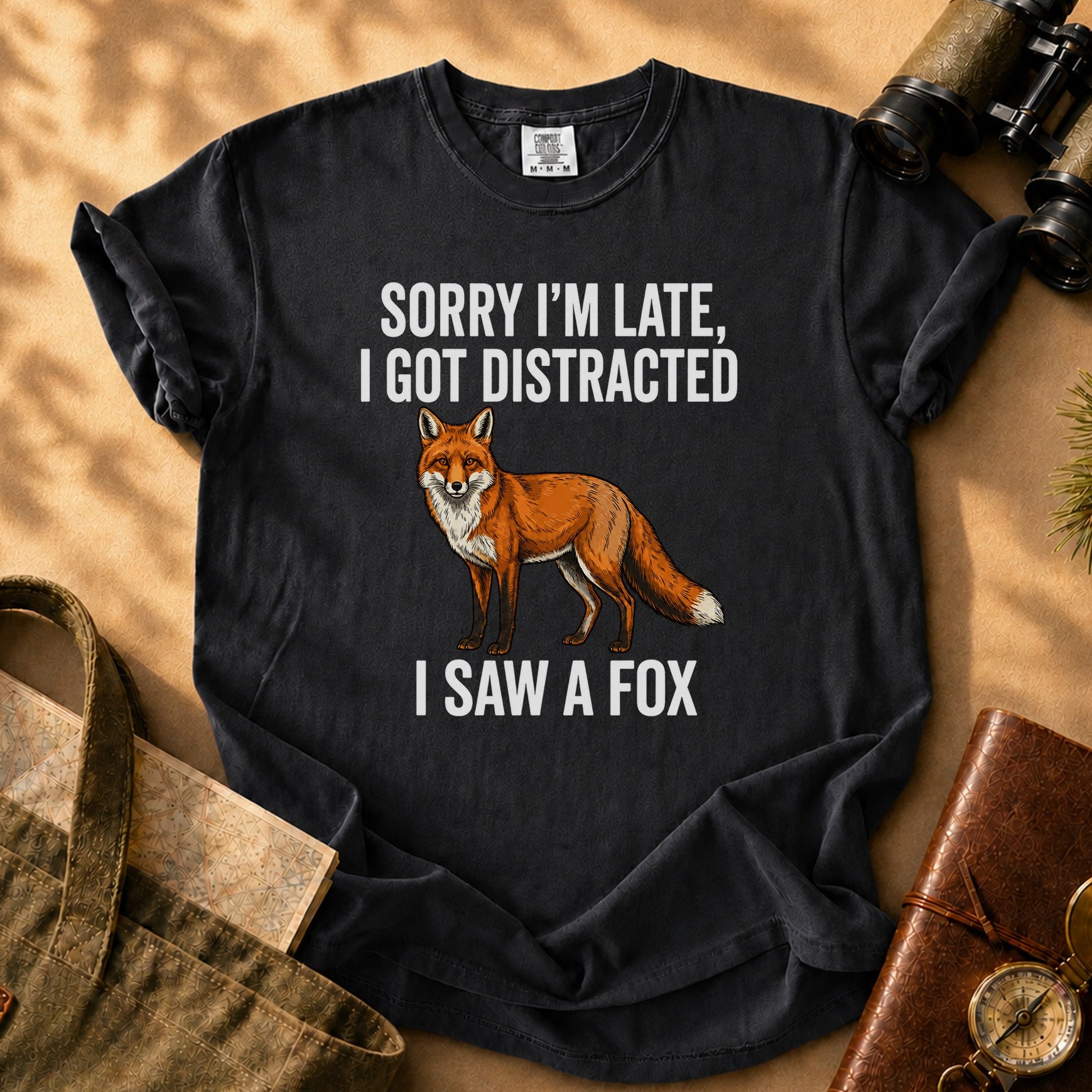 Fox Graphic Tee - Black