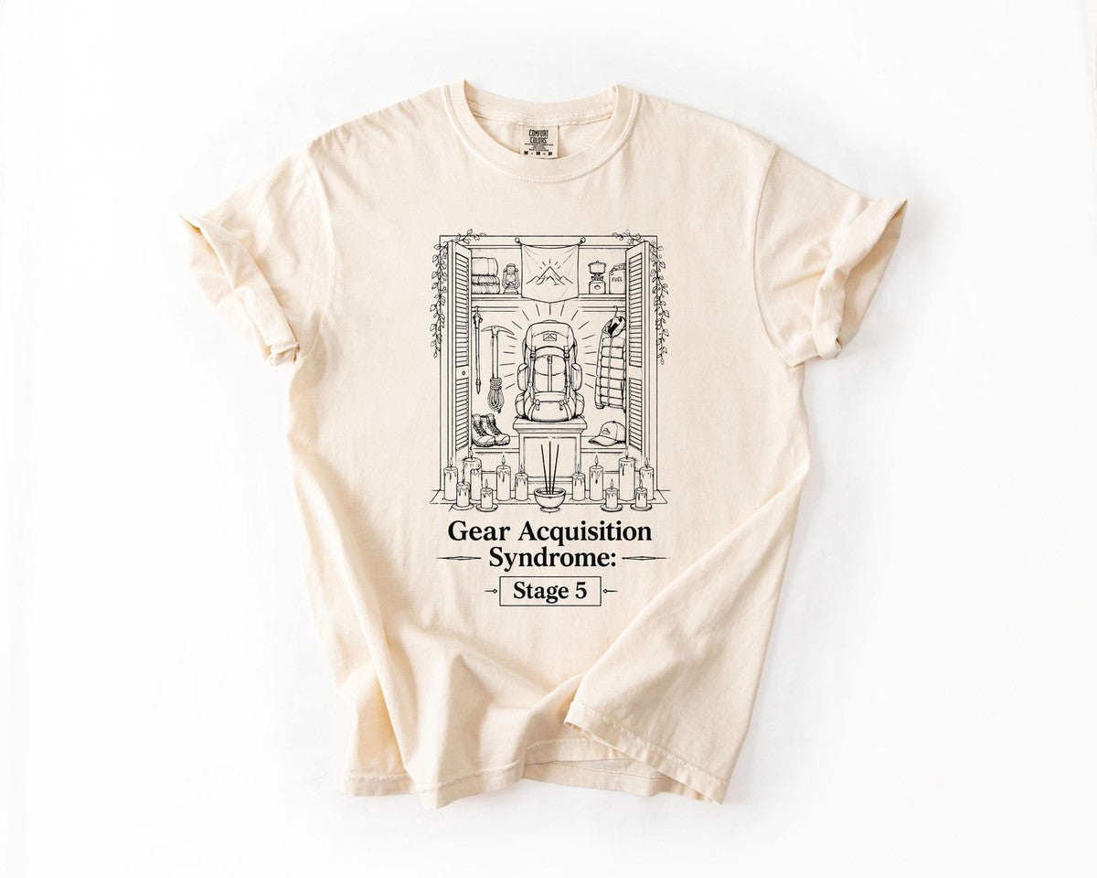 Gear Acquisition Syndrome T-Shirt - Ivory