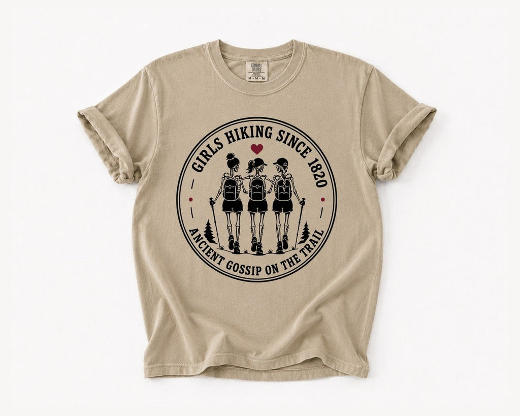 Girls Hiking Since 1820 - Khaki