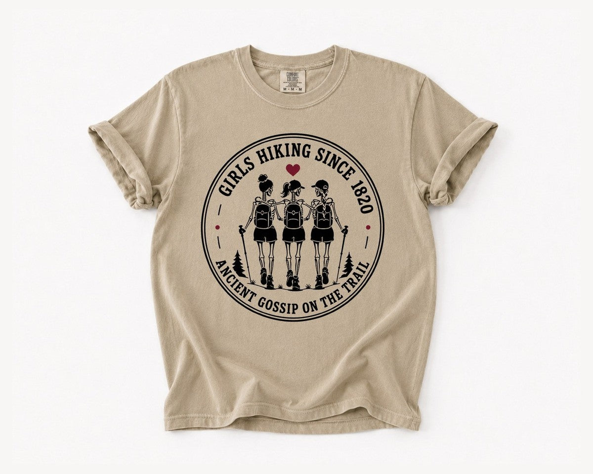 Girls Hiking Since 1820 - Khaki