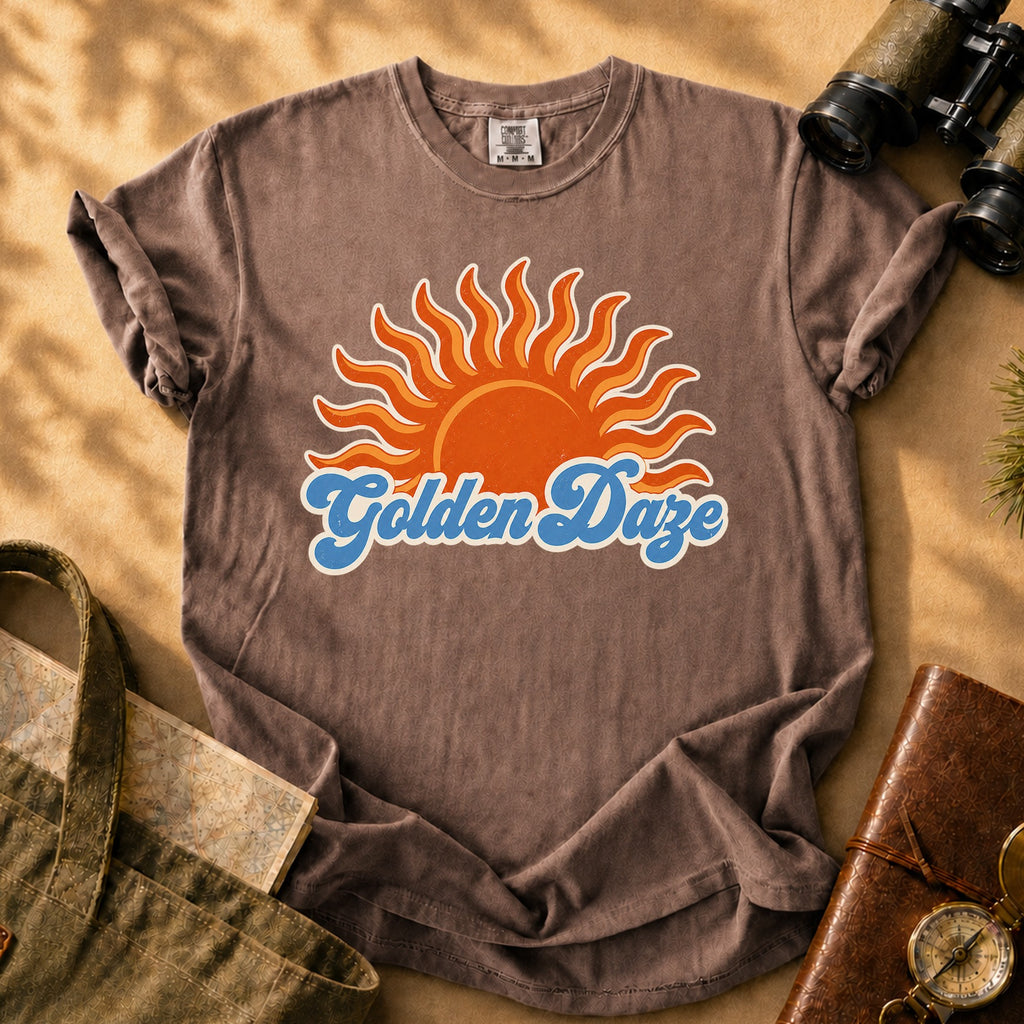 Golden Daze Tee - Espresso