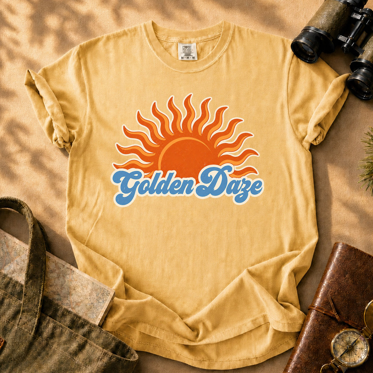 Golden Daze Tee - Mustard