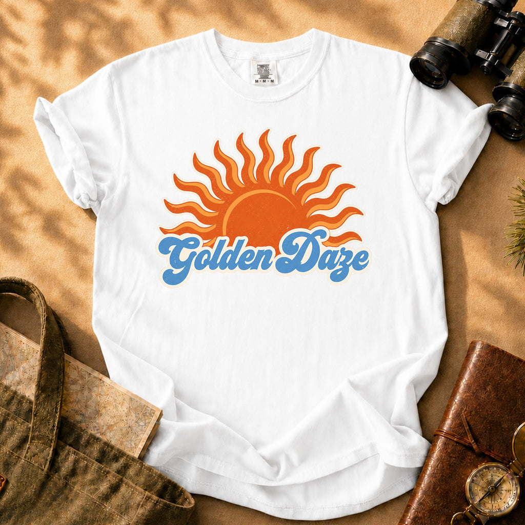 Golden Daze Tee - White