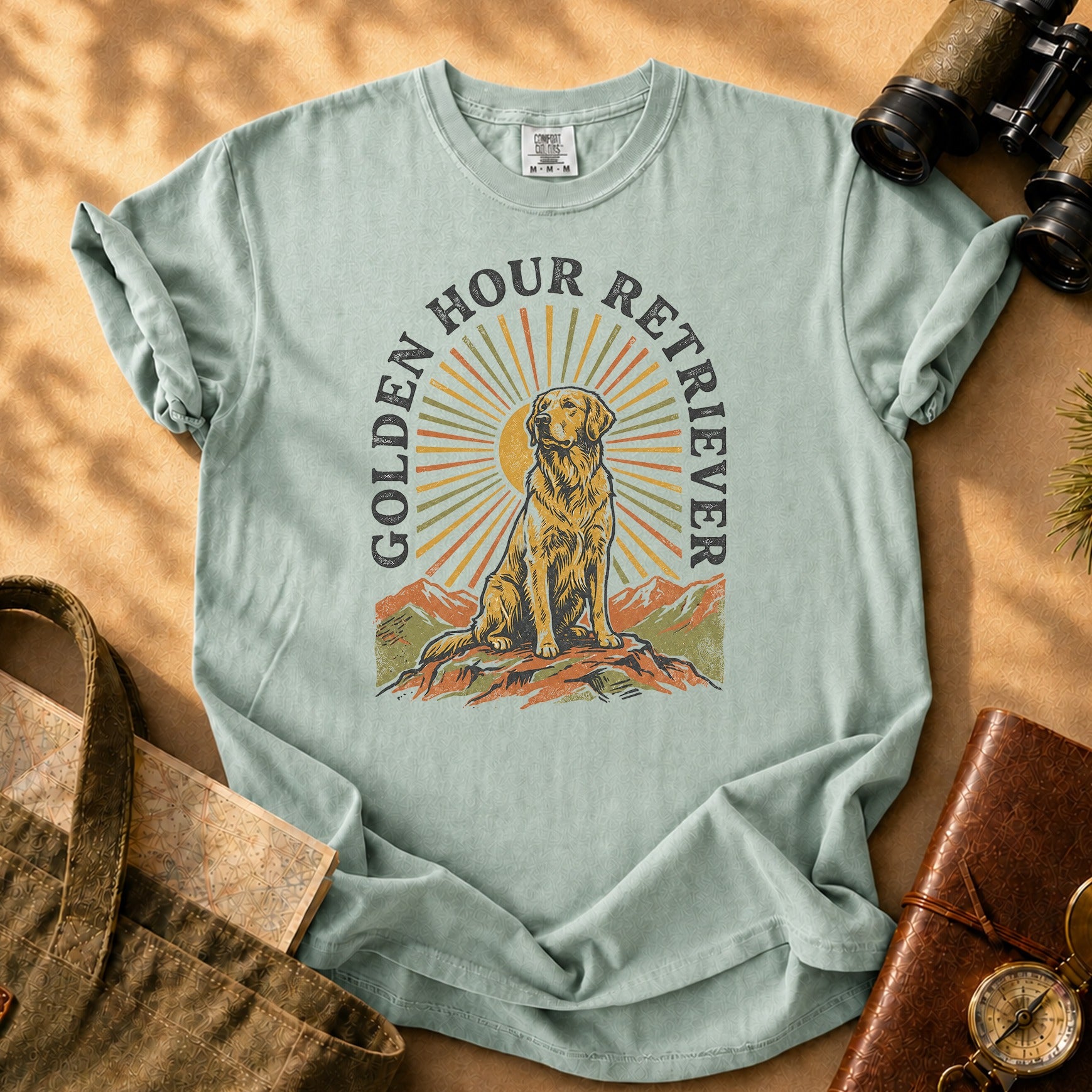 Golden Hour Retriever Tee - Bay