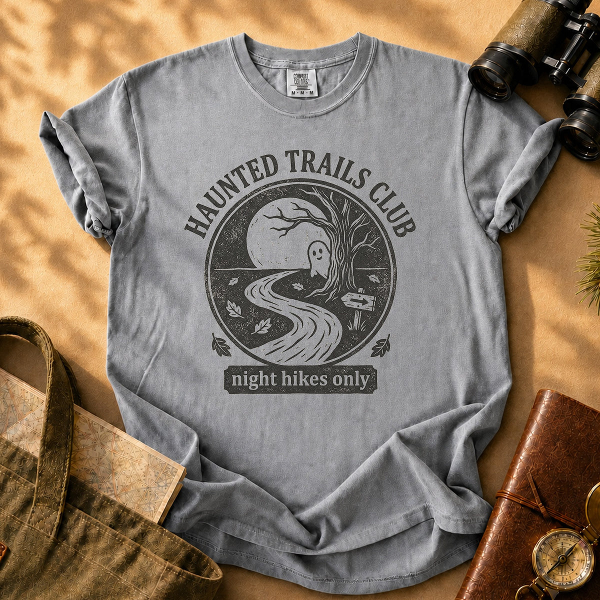 Haunted Trails Club Tee - Grey