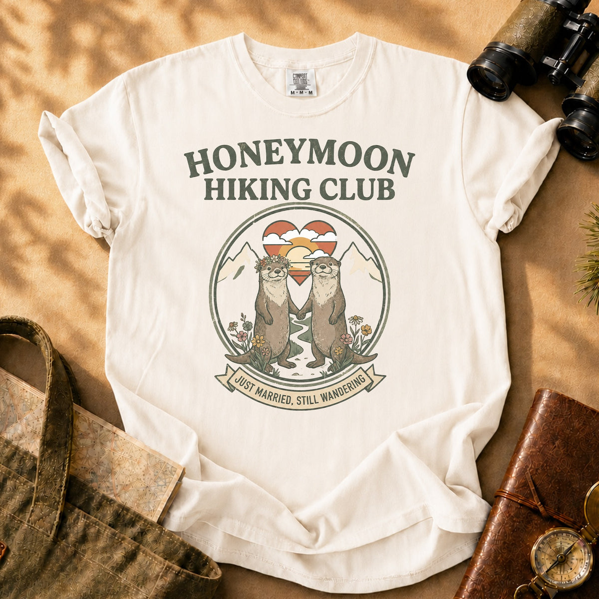 Honeymoon Hiking Club Tee - Ivory