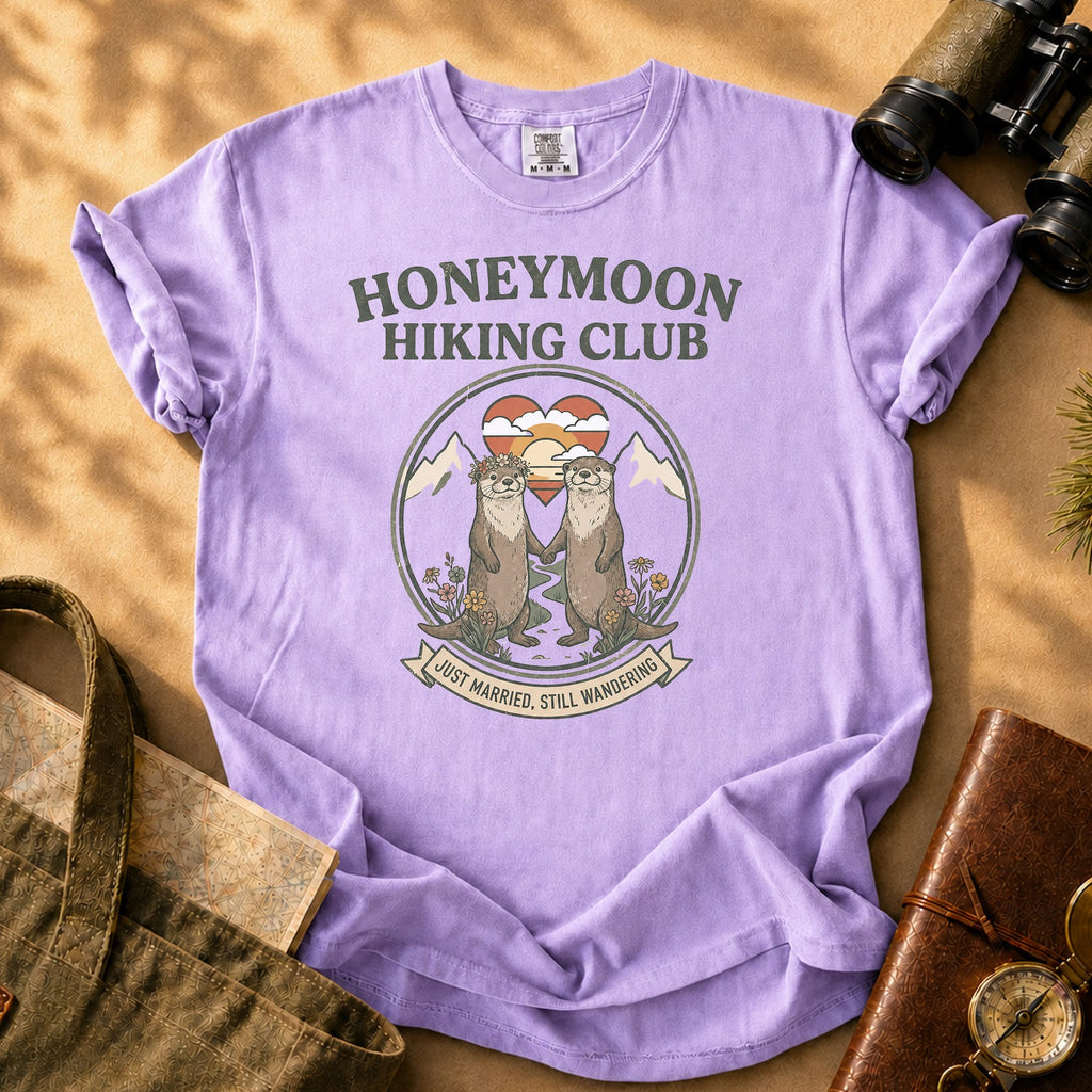 Honeymoon Hiking Club Tee - Orchid