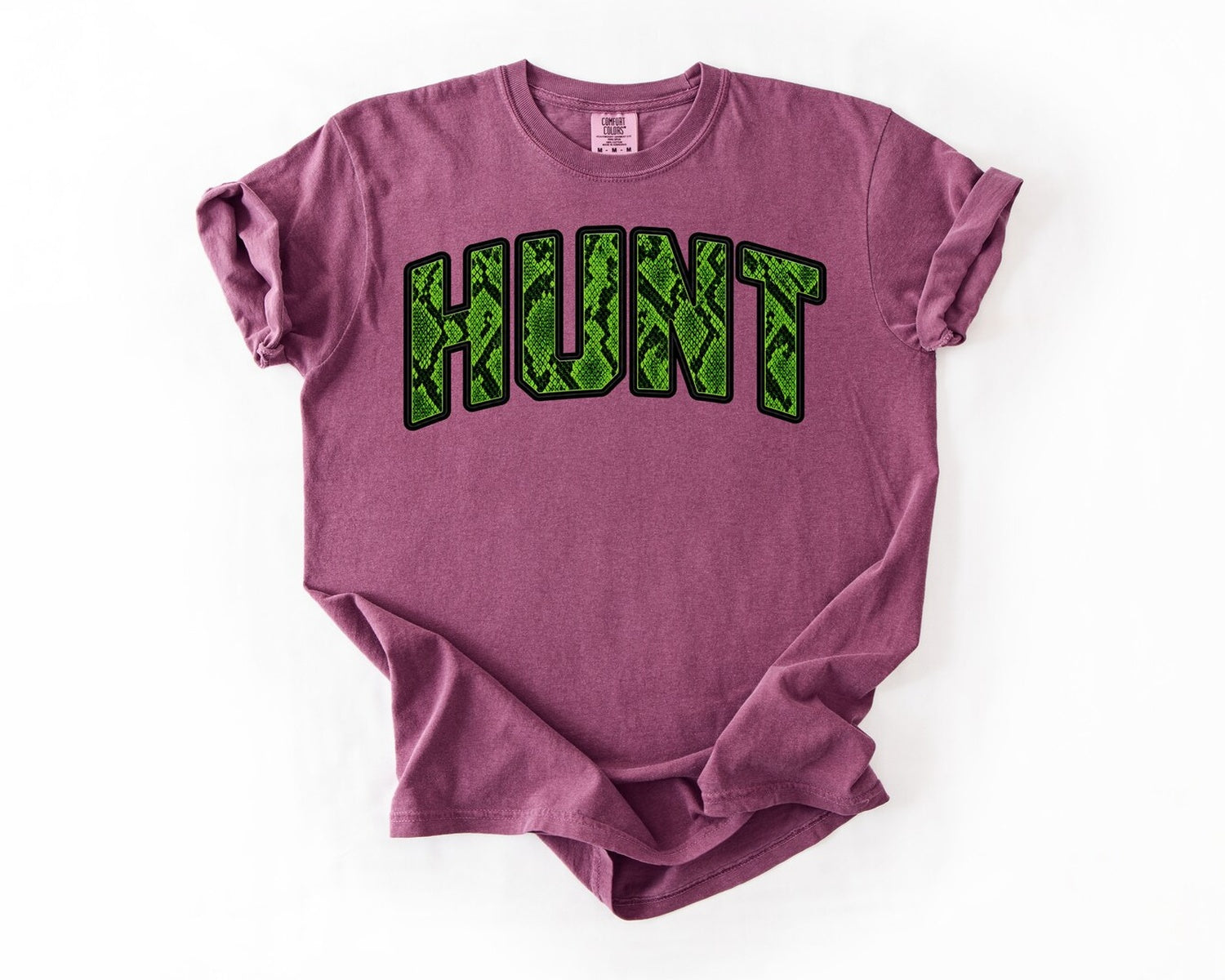 Hunt Camo T-Shirt - Berry