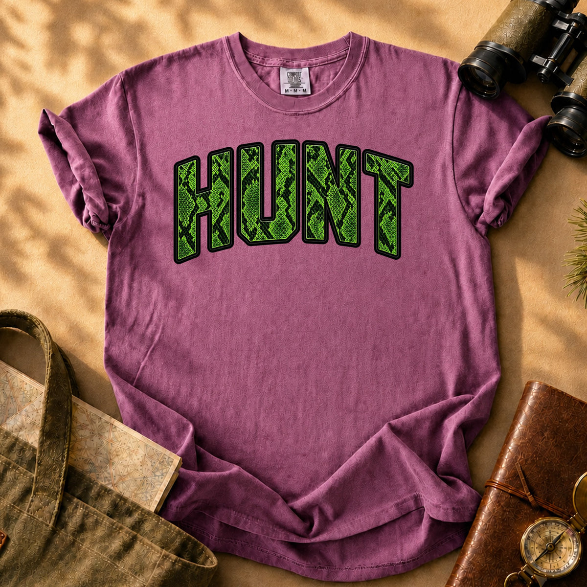 Hunt Camo Tee - Berry