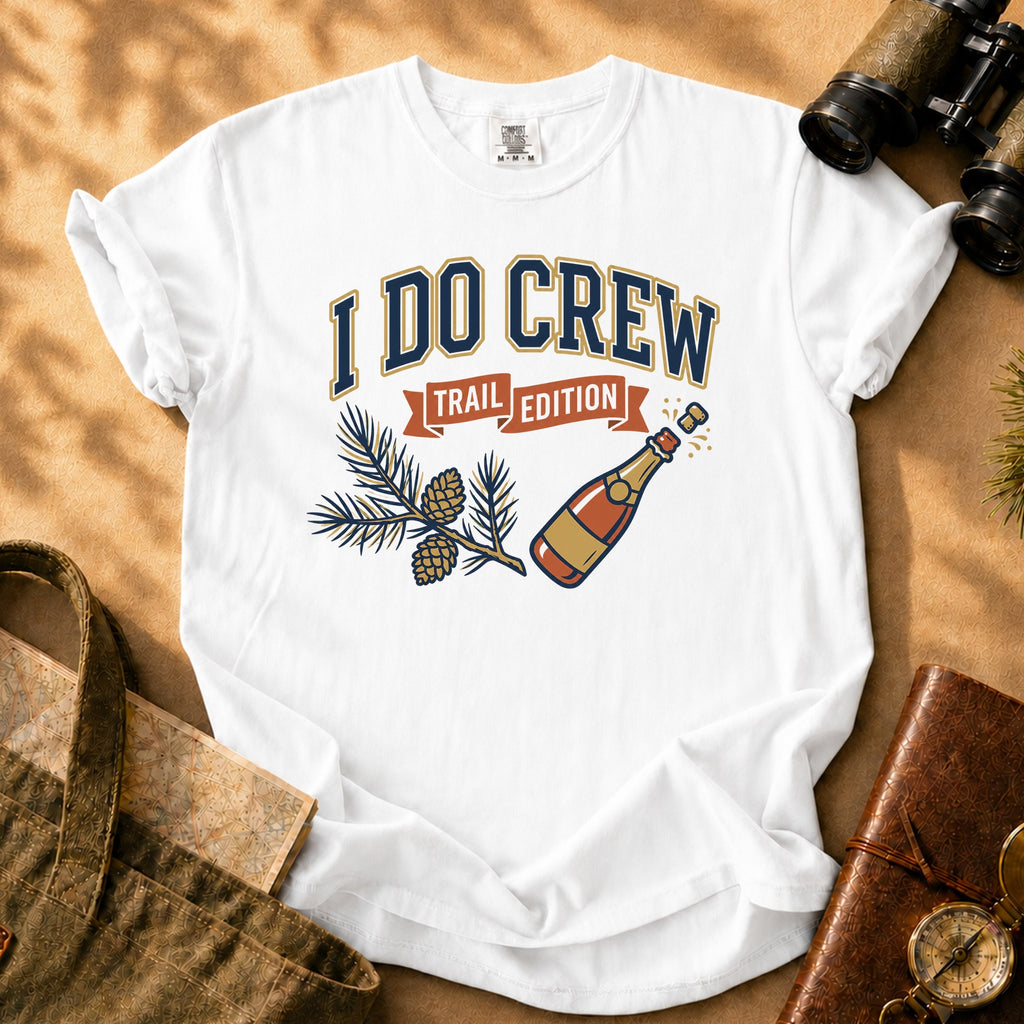 I Do Crew Trail Tee - White