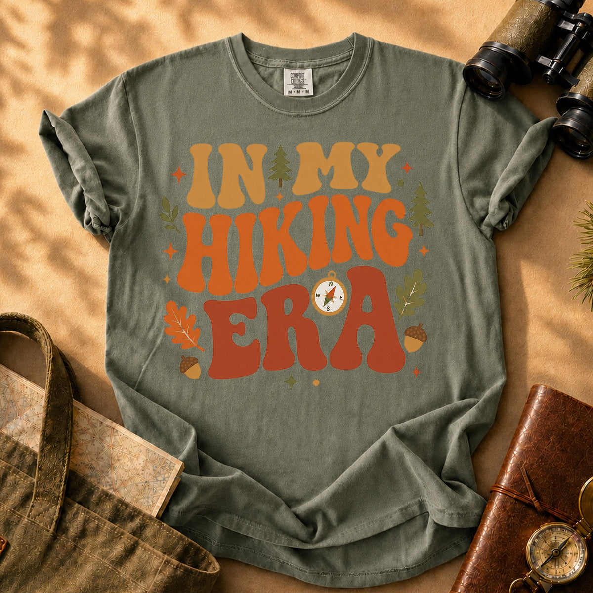 In My Hiking Era Tee - Sage