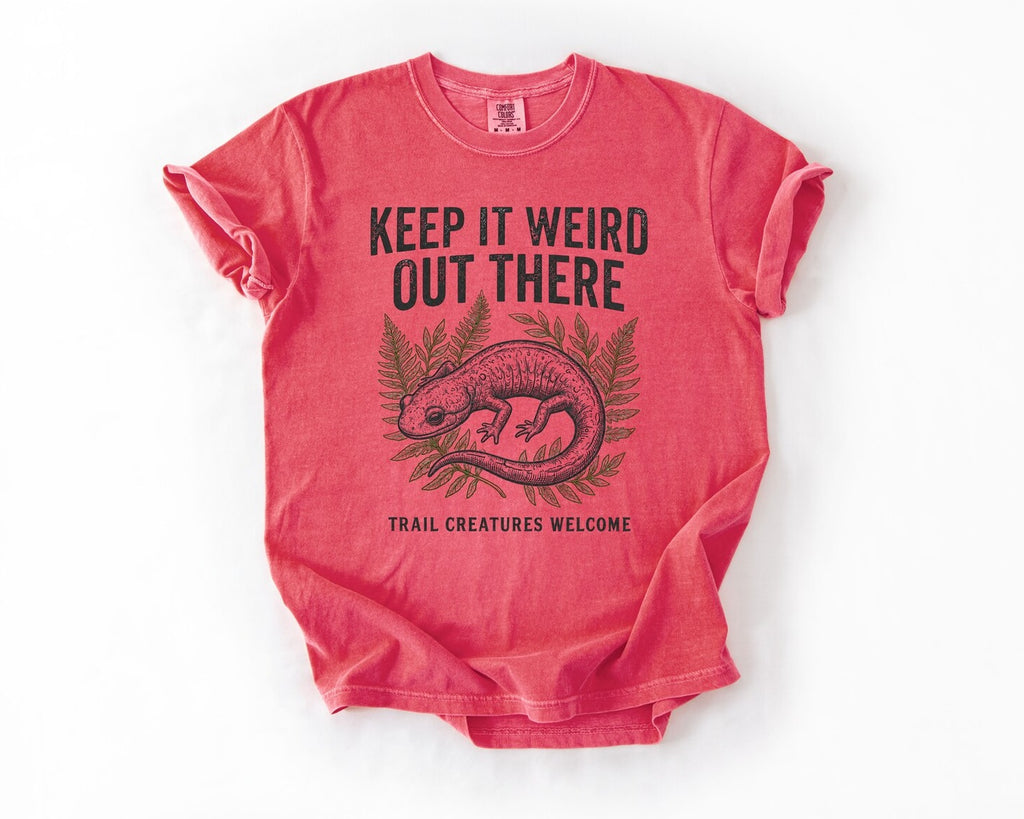 Keep It Weird Out There T-Shirt - Watermelon
