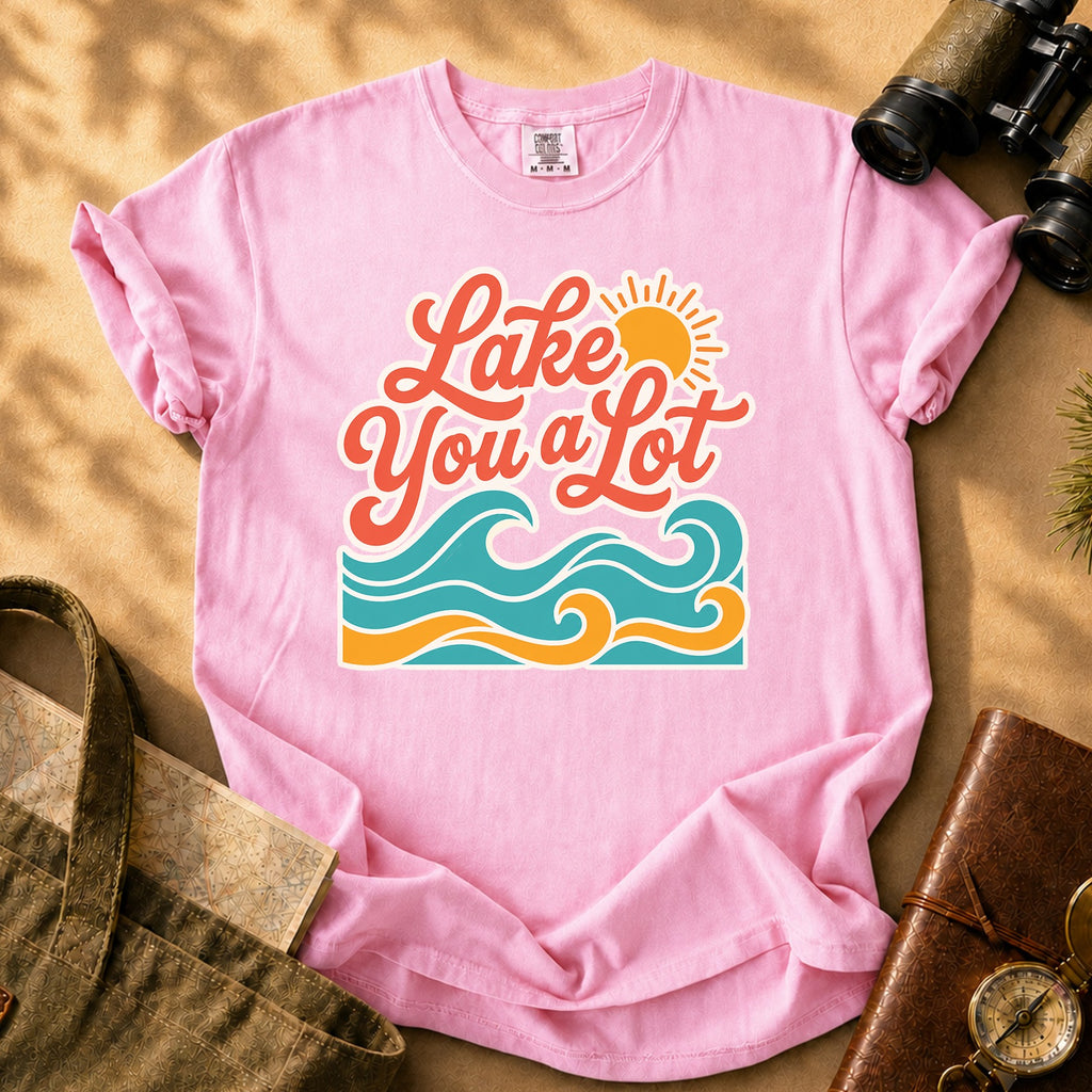 Lake You a Lot Tee - Blossom