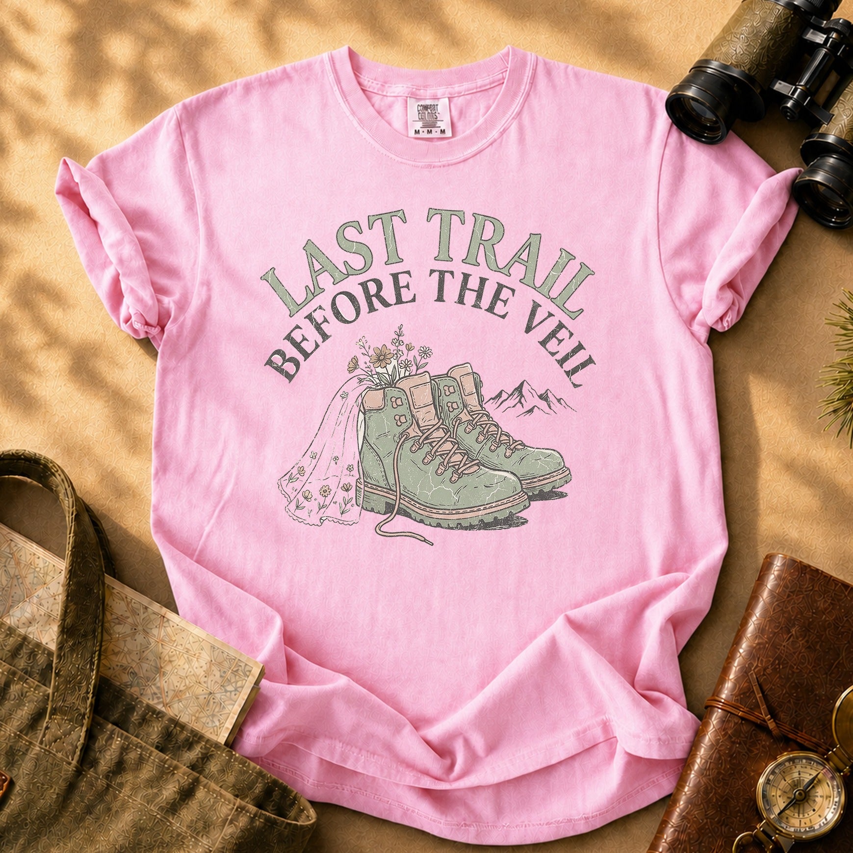 Last Trail Before the Veil Tee - Blossom