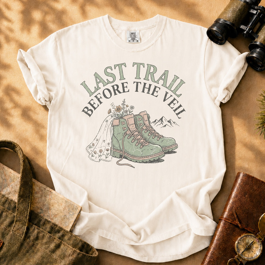 Last Trail Before the Veil Tee - Ivory