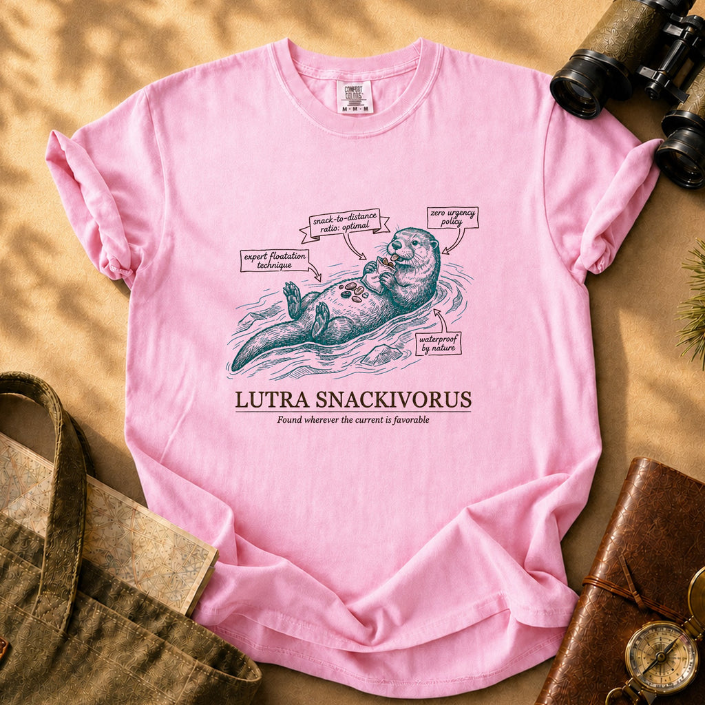 Lutra Snackivorus Tee - Blossom