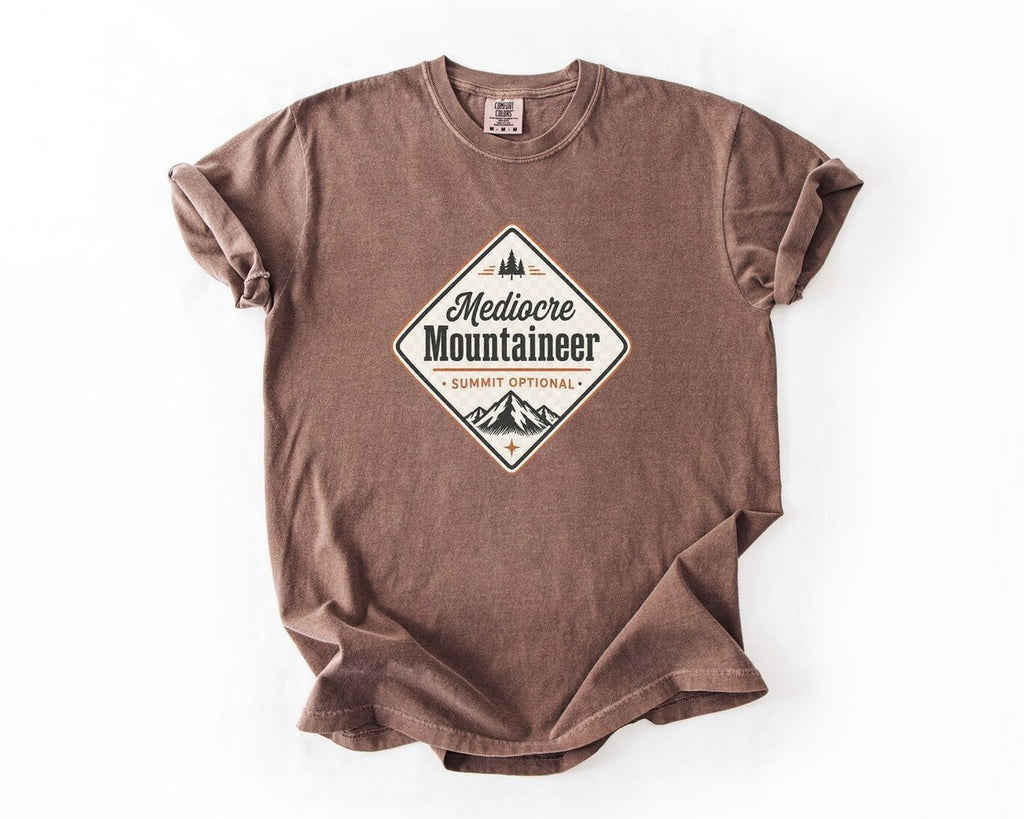 Mediocre Mountaineer T-Shirt - Espresso