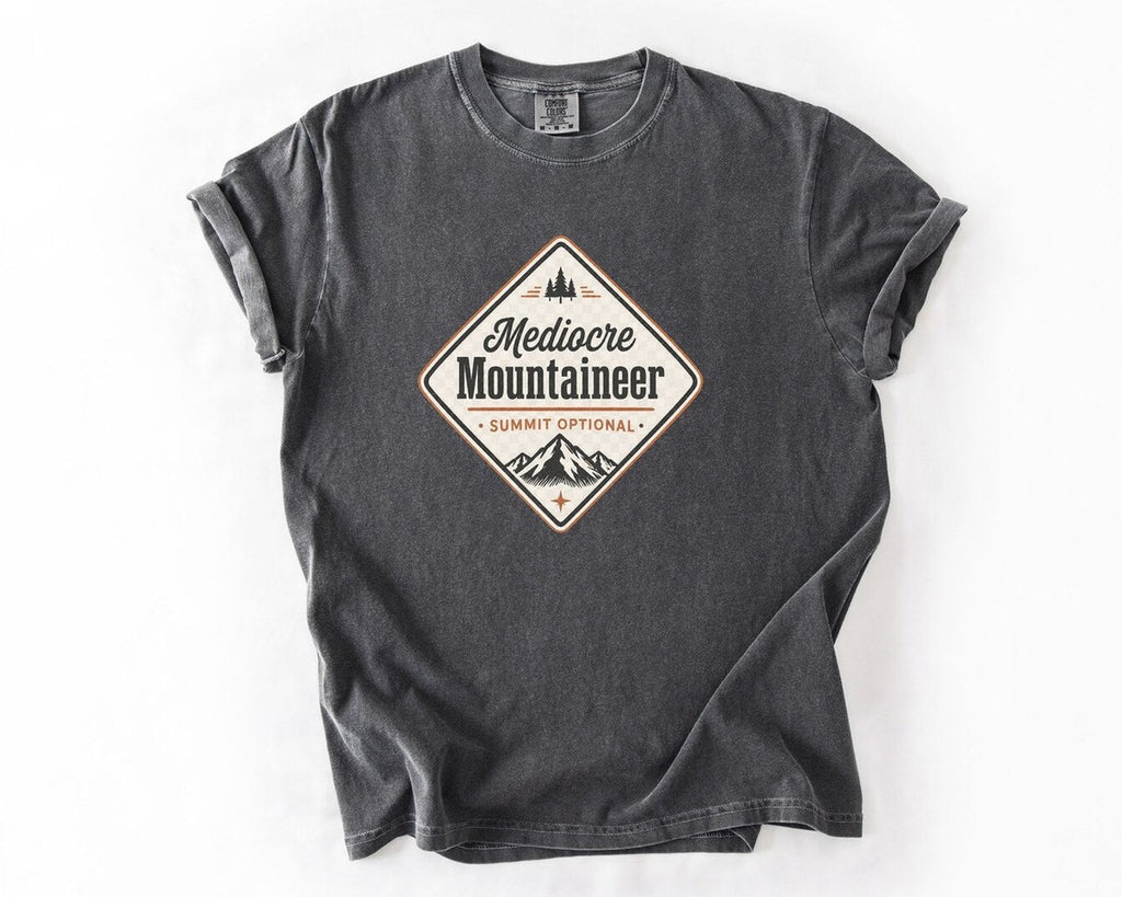 Mediocre Mountaineer T-Shirt - Pepper