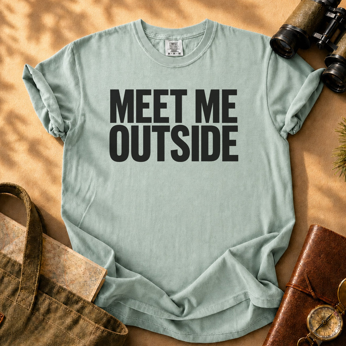 Meet Me Outside Tee - Bay