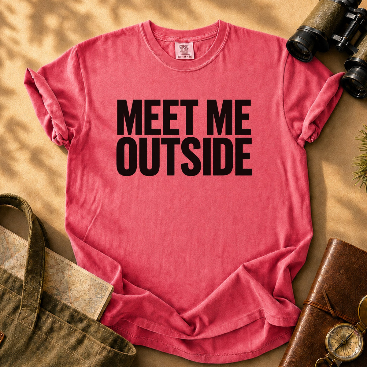 Meet Me Outside Tee - Watermelon