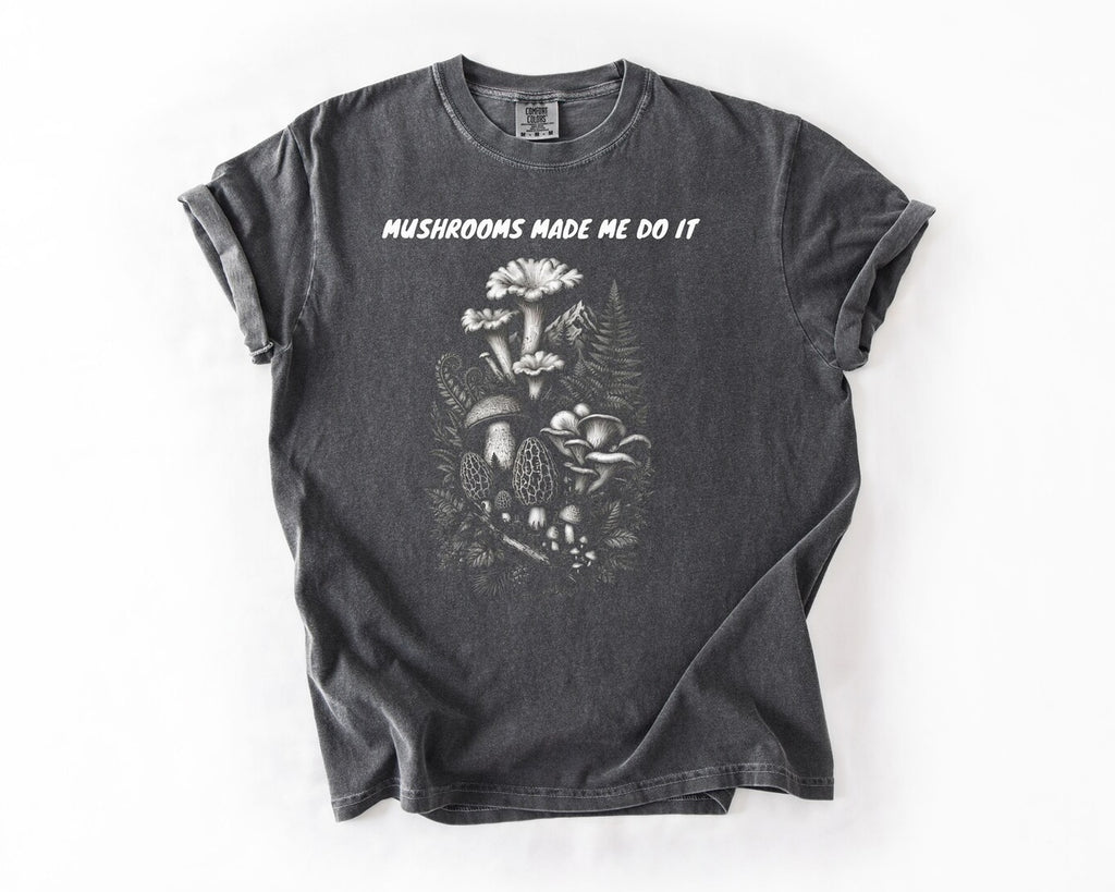 Mushroom Forest T-Shirt - Pepper