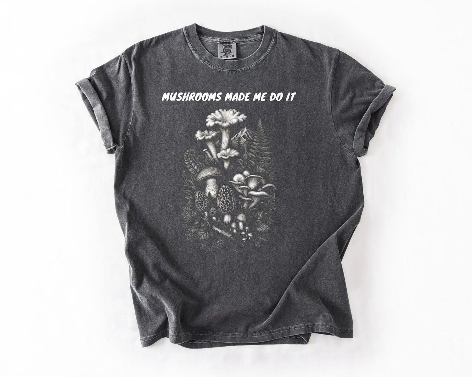 Mushroom Forest T-Shirt - Pepper