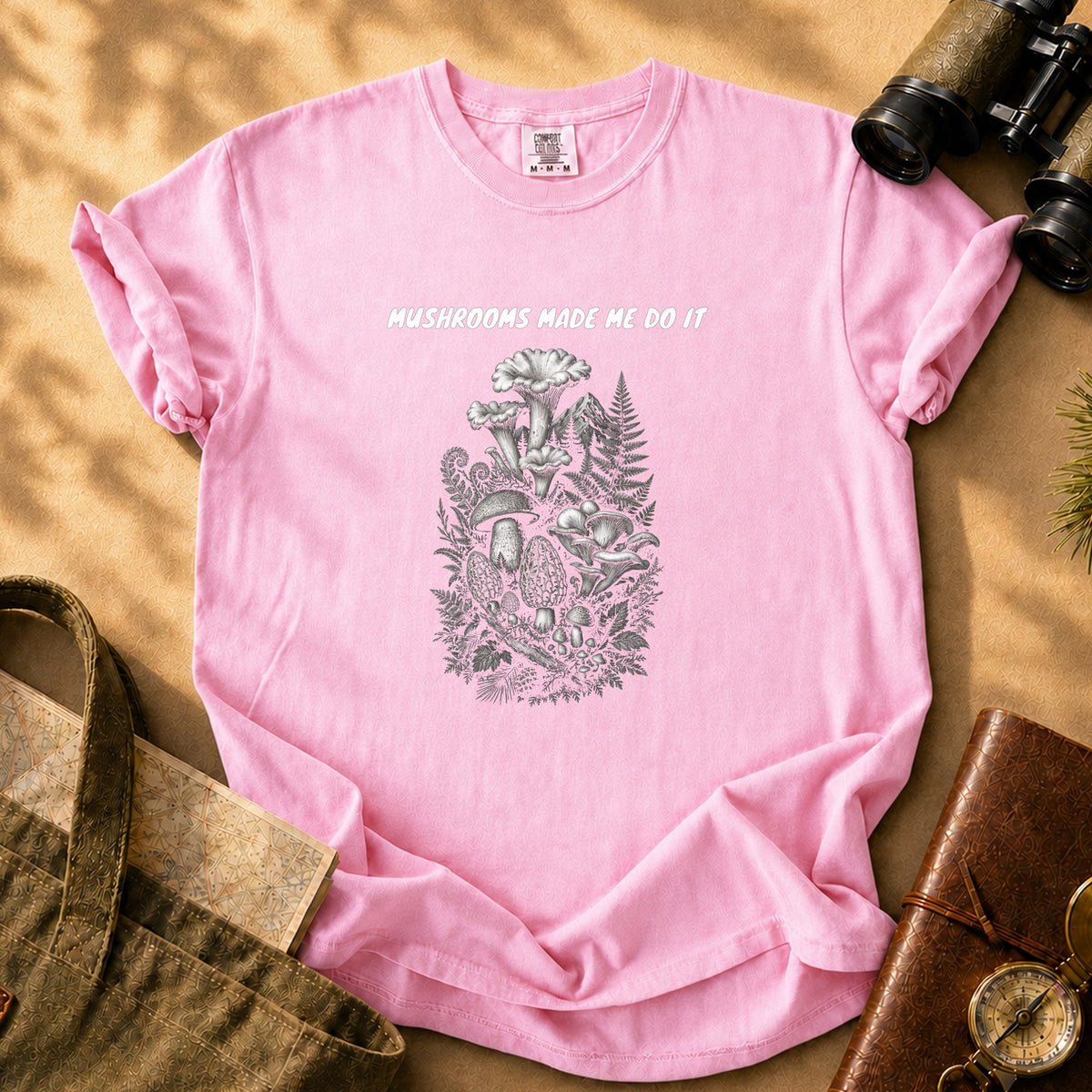 Mushroom Forest Tee - Blossom