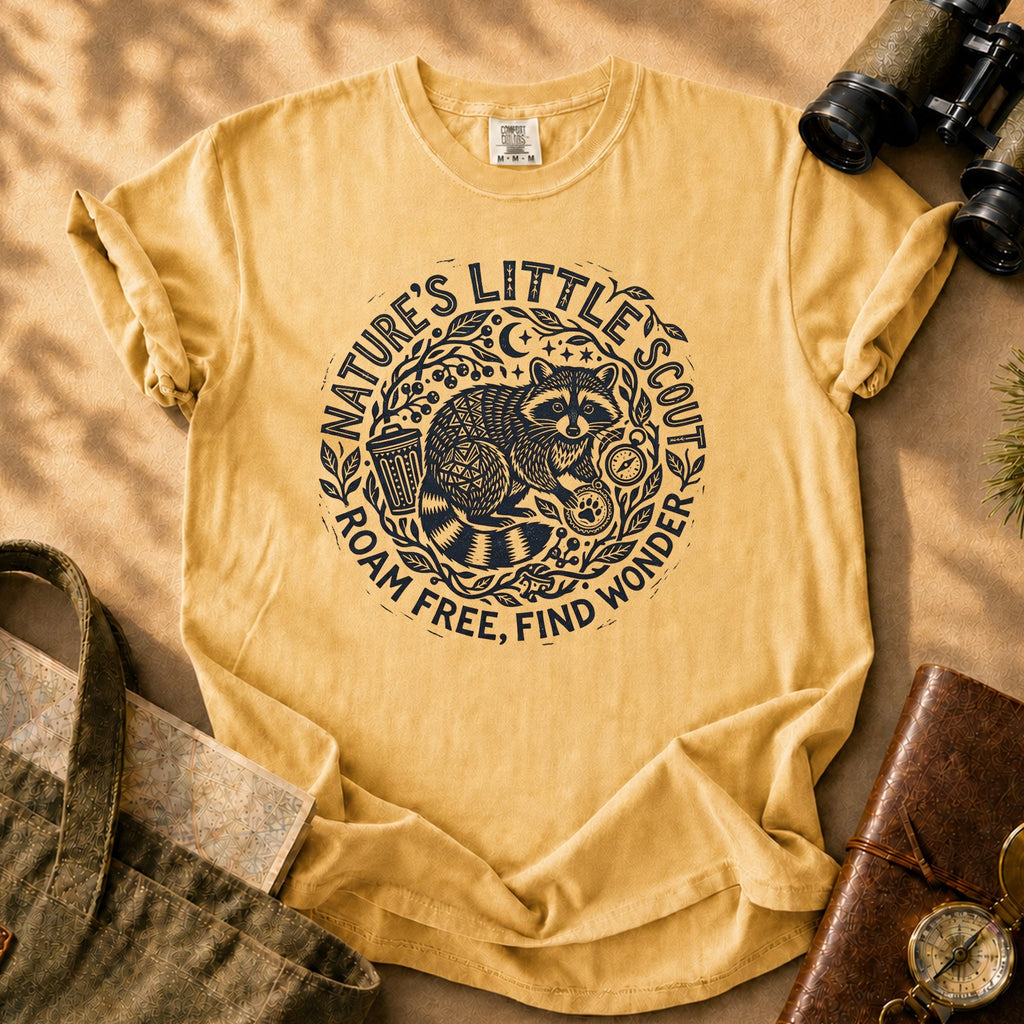 Nature's Little Scout Tee - Mustard