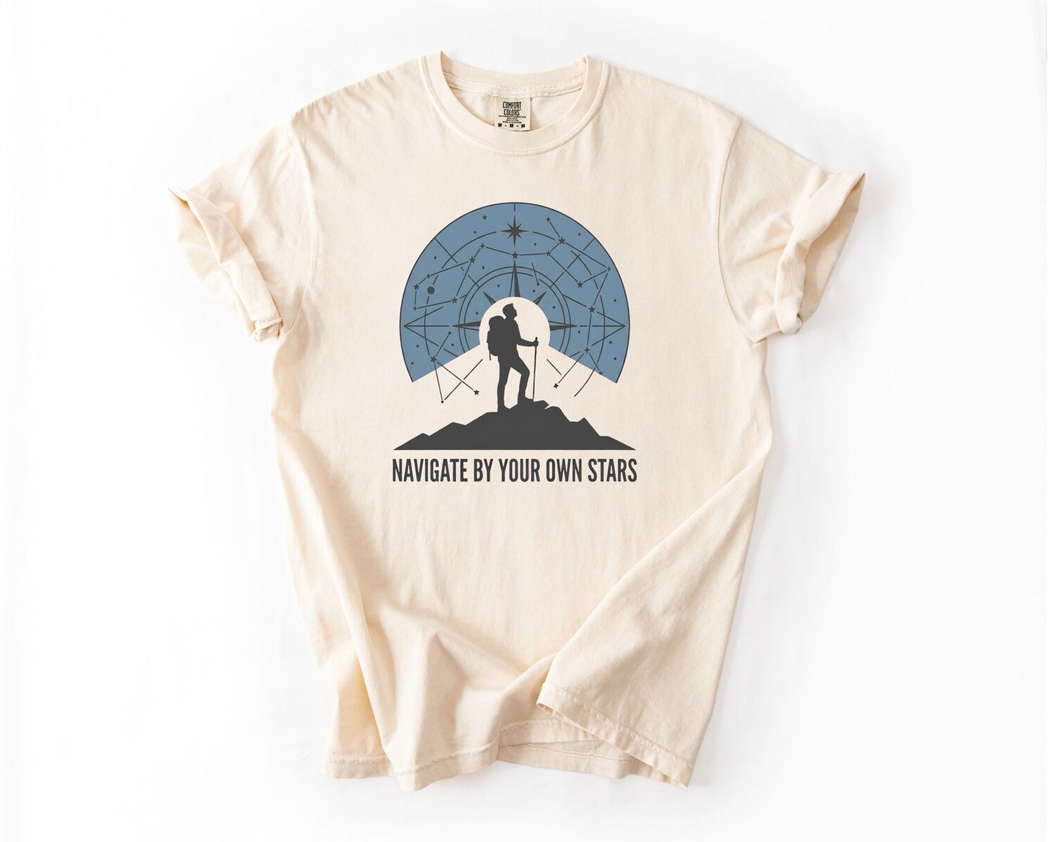 Navigate By Your Own Stars T-Shirt - Ivory